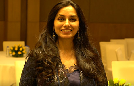 Ambreen Khan in Delhi for book launch of ‘Tribute to Titans’